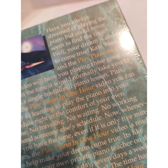 Play Piano In One Hour - A Quick An Easy Approach To Playing The Piano - VHS New - Picture 5 of 6